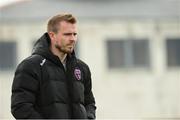15 September 2018; Wexford Youths manager Tom Elmes during the Continental Tyres Women’s National League Cup Final between Wexford Youths at Peamount United at Ferrcarrig Park in Wexford. Photo by Matt Browne/Sportsfile