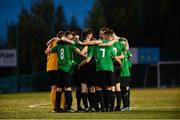 14 September 2018; Greystones United players before the Leinster Senior League match between Greystones United and Home Farm at Woodlands in Greystones, Co Wicklow.  Photo by Matt Browne/Sportsfile