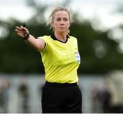15 September 2018; Referee Paula Brady during the Continental Tyres Women’s National League Cup Final between Wexford Youths at Peamount United at Ferrcarrig Park in Wexford. Photo by Matt Browne/Sportsfile