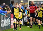 15 September 2018; Action from the Bank of Ireland Half-Time between Westmanstown and Clondalkin RFC at the Guinness PRO14 Round 3 match between Leinster and Dragons at the RDS Arena in Dublin. Photo by David Fitzgerald/Sportsfile