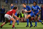 15 September 2018; Jeamie Deacon of Leinster is tackled by Nicole Cronin of Munster during the Women’s Interprovincial Championship match between Leinster and Munster at Energia Park in Donnybrook, Dublin. Photo by Brendan Moran/Sportsfile