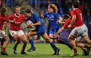 15 September 2018; Hannah O’Connor of Leinster during the Women’s Interprovincial Championship match between Leinster and Munster at Energia Park in Donnybrook, Dublin. Photo by Brendan Moran/Sportsfile