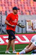 16 September 2018; Ulster scrum coach Aaron Dundon prior to the Guinness PRO14 Round 3 match between Southern Kings and Ulster at Nelson Mandela Bay Stadium in Port Elizabeth, South Africa. Photo by Michael Sheehan/Sportsfile