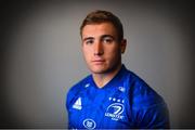 22 August 2018; Jordan Larmour during a Leinster Rugby squad portrait session at Leinster Rugby Headquarters in Dublin. Photo by Ramsey Cardy/Sportsfile