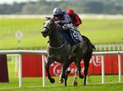16 September 2018; Havana Grey, with Richard Kingscote up, on their way to winning the The Derrinstown Stud Flying Five Stakes from Take Cover, with David Allan up, at the Curragh Races on St Ledger Day at the Curragh Racecourse in Curragh, Kildare. Photo by Matt Browne/Sportsfile