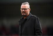 16 September 2018; Cobh Ramblers manager Stephen Henderson prior to the EA SPORTS Cup Final between Derry City and Cobh Ramblers at the Brandywell Stadium in Derry. Photo by Stephen McCarthy/Sportsfile