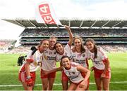 16 September 2018; Tyrone players celebrate following the TG4 All-Ireland Ladies Football Intermediate Championship Final match between Meath and Tyrone at Croke Park, Dublin. Photo by David Fitzgerald/Sportsfile