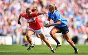 16 September 2018; Carla Rowe of Dublin in action against Ashling Hutchings of Cork during the TG4 All-Ireland Ladies Football Senior Championship Final match between Cork and Dublin at Croke Park, Dublin. Photo by Sam Barnes/Sportsfile