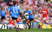 16 September 2018; Carla Rowe of Dublin in action against Róisín Phelan of Cork on her way to score her side's second goal during the TG4 All-Ireland Ladies Football Senior Championship Final match between Cork and Dublin at Croke Park, Dublin. Photo by Sam Barnes/Sportsfile