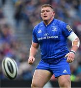 15 September 2018; Tadhg Furlong of Leinster during the Guinness PRO14 Round 3 match between Leinster and Dragons at the RDS Arena in Dublin. Photo by Brendan Moran/Sportsfile