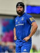 15 September 2018; Scott Fardy of Leinster during the Guinness PRO14 Round 3 match between Leinster and Dragons at the RDS Arena in Dublin. Photo by Brendan Moran/Sportsfile