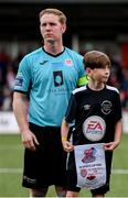 16 September 2018; Cobh Ramblers captain Shane O'Connor prior to the EA SPORTS Cup Final between Derry City and Cobh Ramblers at the Brandywell Stadium in Derry. Photo by Stephen McCarthy/Sportsfile