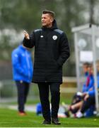 17 September 2018; Republic of Ireland head coach Colin Bell during the Women's U17 International Friendly match between Republic of Ireland and Czech Republic at the RSC in Waterford. Photo by Harry Murphy/Sportsfile