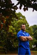 17 September 2018; Cian Healy poses for a portrait following a Leinster Rugby press conference at Leinster Rugby Headquarters in Dublin. Photo by Ramsey Cardy/Sportsfile