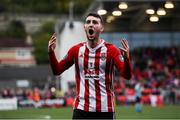 16 September 2018; Jamie McDonagh of Derry City during the EA SPORTS Cup Final between Derry City and Cobh Ramblers at the Brandywell Stadium in Derry. Photo by Stephen McCarthy/Sportsfile