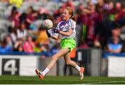 16 September 2018; Action from St. Sylvester's, Co. Dublin, vs St Mary's, Co. Galway, during the Half-time GO Games during the TG4 All-Ireland Ladies Football Championship Finals at Croke Park, Dublin. Photo by Sam Barnes/Sportsfile