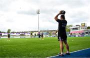 17 September 2018; Bryan Byrne during Leinster Rugby squad training at Energia Park in Donnybrook, Dublin. Photo by Ramsey Cardy/Sportsfile