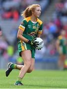 16 September 2018; Aoibheann Leahy of Meath during the TG4 All-Ireland Ladies Football Intermediate Championship Final match between Meath and Tyrone at Croke Park, Dublin. Photo by Brendan Moran/Sportsfile