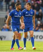 15 September 2018; Rob Kearney, left, and Garry Ringrose of Leinster during the Guinness PRO14 Round 3 match between Leinster and Dragons at the RDS Arena in Dublin. Photo by David Fitzgerald/Sportsfile
