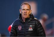 19 September 2018; Derry City manager Kenny Shiels prior to the Irish Daily Mail FAI Cup Quarter-Final match between Derry City and Bohemians at the Brandywell Stadium in Derry. Photo by Stephen McCarthy/Sportsfile