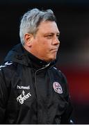 19 September 2018; Bohemians manager Keith Long prior to the Irish Daily Mail FAI Cup Quarter-Final match between Derry City and Bohemians at the Brandywell Stadium in Derry. Photo by Stephen McCarthy/Sportsfile