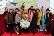 20 September 2018; Contestants of the Etihad Airways Best Dressed 'Country Style' competition with Shannon O'Dowd of Etihad Airways, left, MD of the National Ploughing Associaton, Anna May McHugh, centre, and Brigid Dooley-Kealey, Fashion Show Director at the National Ploughing Championship in Screggan, Tullamore, Co. Offaly. This year’s prize includes two return economy flights from Dublin to Abu Dhabi, a two-night stay in the luxury 5-Star Emirates Palace, a two-night stay in the prominent 5-Star Anantara Eastern Mangroves & Spa Hotel and two complimentary passes for Yas Island. Photo by David Fitzgerald/Sportsfile