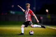 19 September 2018; Kevin McHattie of Derry City during the Irish Daily Mail FAI Cup Quarter-Final match between Derry City and Bohemians at the Brandywell Stadium in Derry. Photo by Stephen McCarthy/Sportsfile