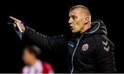 19 September 2018; Bohemians assistant manager Trevor Croly during the Irish Daily Mail FAI Cup Quarter-Final match between Derry City and Bohemians at the Brandywell Stadium in Derry. Photo by Stephen McCarthy/Sportsfile
