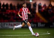 19 September 2018; Darren Cole of Derry City during the Irish Daily Mail FAI Cup Quarter-Final match between Derry City and Bohemians at the Brandywell Stadium in Derry. Photo by Stephen McCarthy/Sportsfile