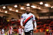 19 September 2018; Keith Ward of Bohemians during the Irish Daily Mail FAI Cup Quarter-Final match between Derry City and Bohemians at the Brandywell Stadium in Derry. Photo by Stephen McCarthy/Sportsfile