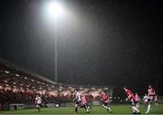 19 September 2018; A general view of the action during the Irish Daily Mail FAI Cup Quarter-Final match between Derry City and Bohemians at the Brandywell Stadium in Derry. Photo by Stephen McCarthy/Sportsfile