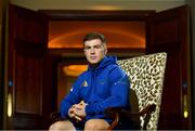 21 September 2018; Luke McGrath poses for a portrait following a Leinster rugby press conference at the InterContinental Dublin in Ballsbridge, Dublin. Photo by Ramsey Cardy/Sportsfile