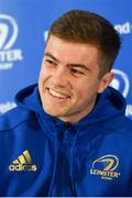 21 September 2018; Luke McGrath during a Leinster rugby press conference at the InterContinental Dublin in Ballsbridge, Dublin. Photo by Ramsey Cardy/Sportsfile