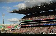 16 September 2018; A general view during the TG4 All-Ireland Ladies Football Senior Championship Final match between Cork and Dublin at Croke Park, Dublin. Photo by David Fitzgerald/Sportsfile