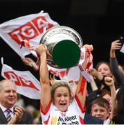 16 September 2018; Gemma Begley of Tyrone following the TG4 All-Ireland Ladies Football Intermediate Championship Final match between Meath and Tyrone at Croke Park, Dublin. Photo by David Fitzgerald/Sportsfile