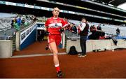 16 September 2018; Róisín Kavanagh of Louth prior to the TG4 All-Ireland Ladies Football Junior Championship Final match between Limerick and Louth at Croke Park, Dublin. Photo by David Fitzgerald/Sportsfile