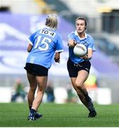 16 September 2018; Lauren Magee of Dublin during the TG4 All-Ireland Ladies Football Senior Championship Final match between Cork and Dublin at Croke Park, Dublin. Photo by David Fitzgerald/Sportsfile