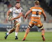 21 September 2018; Alan O'Connor of Ulster in action against Gerhardus Olivier of Toyota Cheetahs during the Guinness PRO14 Round 4 match between Toyota Cheetahs and Ulster at Toyota Stadium in Bloemfontein, South Africa. Photo by Johan Pretorius/Sportsfile