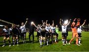 21 September 2018; Dundalk players celebrate following the SSE Airtricity League Premier Division match between Cork City and Dundalk at Turners Cross in Cork. Photo by Stephen McCarthy/Sportsfile