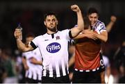 21 September 2018; Patrick Hoban of Dundalk celebrates following the SSE Airtricity League Premier Division match between Cork City and Dundalk at Turners Cross in Cork. Photo by Stephen McCarthy/Sportsfile