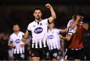 21 September 2018; Patrick Hoban of Dundalk celebrates following the SSE Airtricity League Premier Division match between Cork City and Dundalk at Turners Cross in Cork. Photo by Stephen McCarthy/Sportsfile