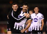 21 September 2018; Patrick Hoban and Dylan Connolly, left, of Dundalk celebrate following the SSE Airtricity League Premier Division match between Cork City and Dundalk at Turners Cross in Cork. Photo by Stephen McCarthy/Sportsfile
