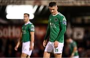 21 September 2018; Sean McLoughlin of Cork City following the SSE Airtricity League Premier Division match between Cork City and Dundalk at Turners Cross in Cork. Photo by Stephen McCarthy/Sportsfile