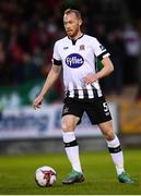 21 September 2018; Chris Shields of Dundalk during the SSE Airtricity League Premier Division match between Cork City and Dundalk at Turners Cross in Cork. Photo by Stephen McCarthy/Sportsfile
