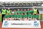22 September 2018; St. Molaise Gaels, Co. Sligo during the Littlewoods Ireland Connacht Provincial Days Go Games in Croke Park. This year over 6,000 boys and girls aged between six and eleven represented their clubs in a series of mini blitzes and – just like their heroes – got to play in Croke Park. For exclusive content and behind the scenes action follow Littlewoods Ireland on Facebook, Instagram, Twitter and https://blog.littlewoodsireland.ie/ Photo by Eóin Noonan/Sportsfile