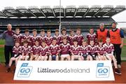 22 September 2018; Annaghdown, Co. Galway during the Littlewoods Ireland Connacht Provincial Days Go Games in Croke Park. This year over 6,000 boys and girls aged between six and eleven represented their clubs in a series of mini blitzes and – just like their heroes – got to play in Croke Park. For exclusive content and behind the scenes action follow Littlewoods Ireland on Facebook, Instagram, Twitter and https://blog.littlewoodsireland.ie/ Photo by Eóin Noonan/Sportsfile