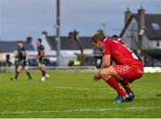 22 September 2018; Hadleigh Parkes of Scarlets following his side's defeat during the Guinness PRO14 Round 4 match between Connacht and Scarlets at the Sportsground in Galway. Photo by Seb Daly/Sportsfile