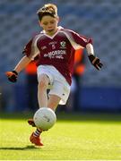 23 September 2018; Aaron Coleman of Shamrock Gaels, Co Sligo, during the Littlewoods Ireland Connacht Provincial Days Go Games in Croke Park. This year over 6,000 boys and girls aged between six and eleven represented their clubs in a series of mini blitzes and – just like their heroes – got to play in Croke Park. For exclusive content and behind the scenes action follow Littlewoods Ireland on Facebook, Instagram, Twitter and https://blog.littlewoodsireland.ie/ Photo by Piaras Ó Mídheach/Sportsfile