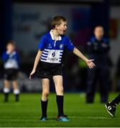 22 September 2018; Action from the Bank of Ireland Half-Time Minis match between Terenure RFC and Wexford Wanderers at half-time of the Guinness PRO14 Round 4 match between Leinster and Edinburgh at the RDS Arena in Dublin. Photo by David Fitzgerald/Sportsfile
