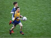 23 September 2018; Odhrán Timlin of Knockmore, Co Mayo, left, in action against Conor Loftus of Breaffy, Co Mayo, at the Littlewoods Ireland Connacht Provincial Days Go Games in Croke Park. This year over 6,000 boys and girls aged between six and eleven represented their clubs in a series of mini blitzes and – just like their heroes – got to play in Croke Park. For exclusive content and behind the scenes action follow Littlewoods Ireland on Facebook, Instagram, Twitter and https://blog.littlewoodsireland.ie/ Photo by Piaras Ó Mídheach/Sportsfile